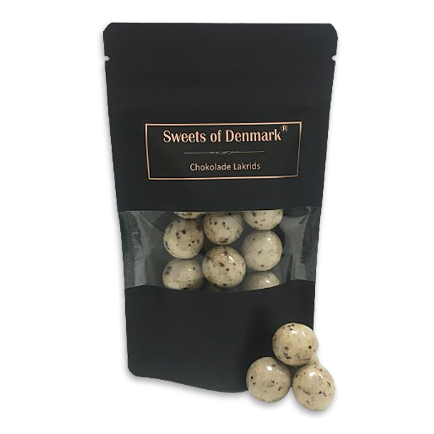 Sweets of Denmark Cappuccino Choko-Lakrids i pose