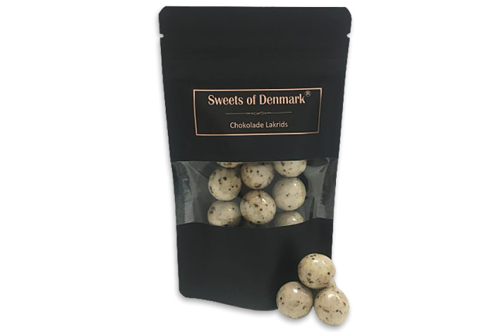 Cappuccino Choko-Lakrids i pose