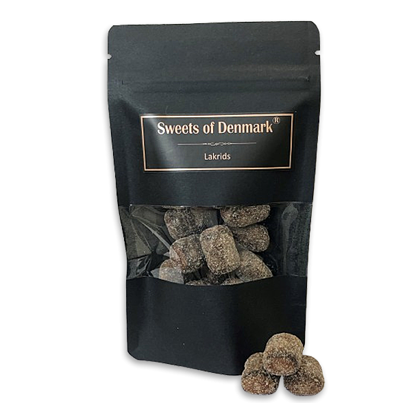 Sweets of Denmark Chewy Lakrids, Sd i pose