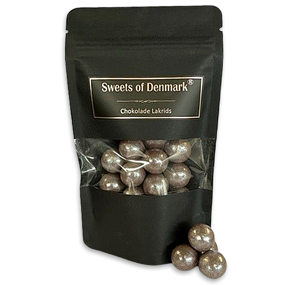 Sweets of Denmark Sølv Choko-Lakrids i pose | Sølvfarvede ...