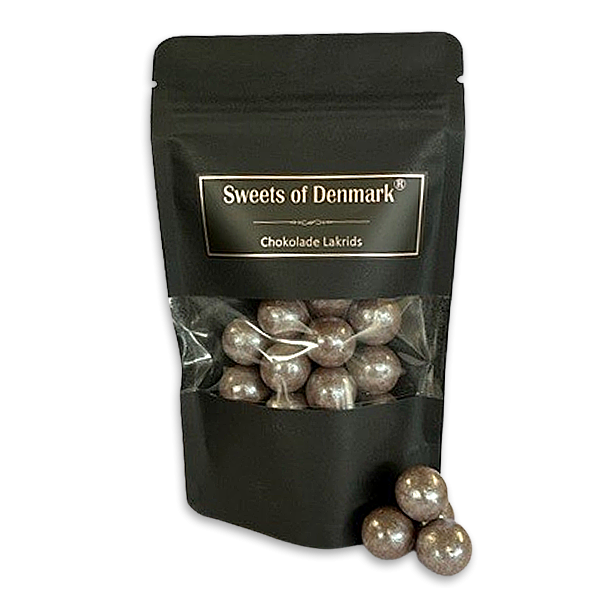 Sweets of Denmark Slv Choko-Lakrids i pose
