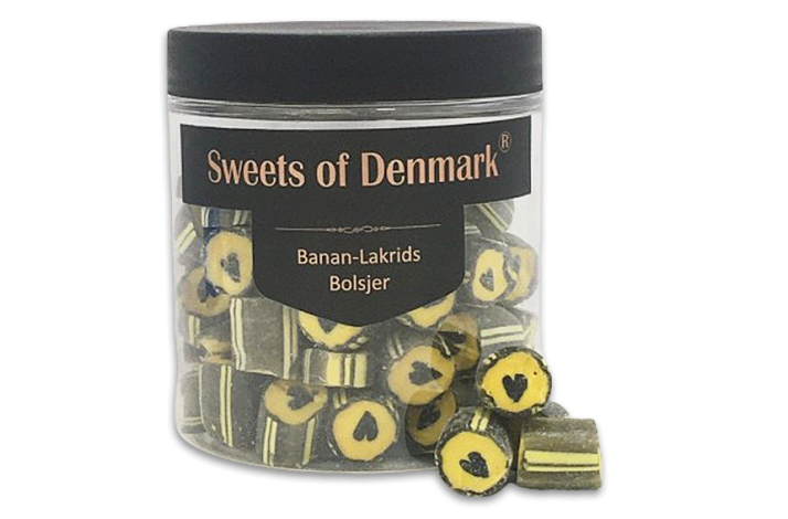 Banan-Lakrids Bolsjer