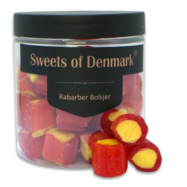 Sweets of Denmark Rabarber Bolsjer