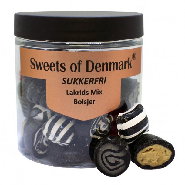 Sweets of Denmark Sukkerfri Lakrids Bolsjemix