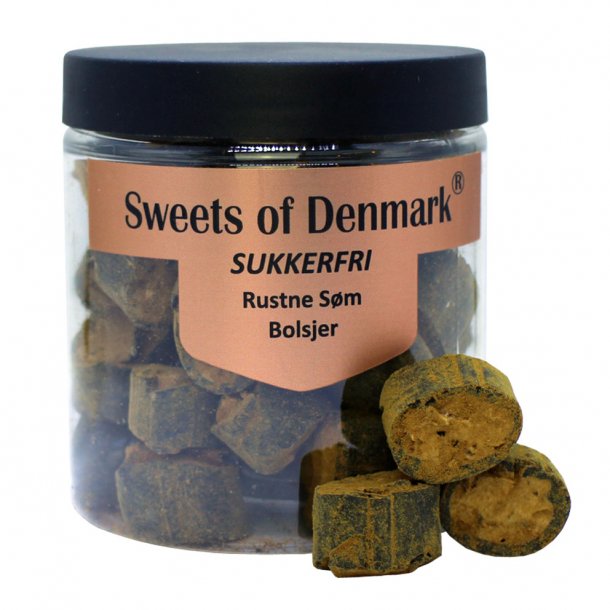 Sweets of Denmark Sukkerfri Rustne Sm Bolsjer
