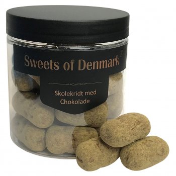 Skolekridt med chokolade