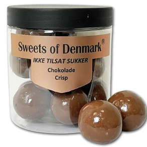 Sweets of Denmark<br />Chokolade Crisp<br />uden tilsat sukker