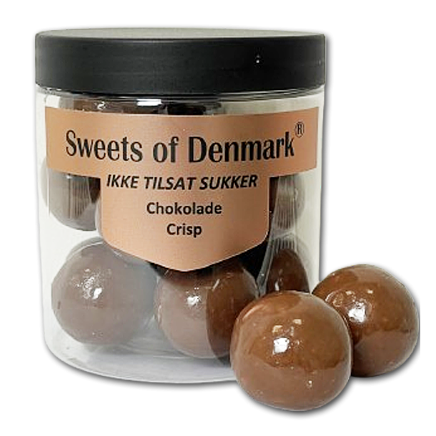 Sweets of Denmark<br />Chokolade Crisp<br />uden tilsat sukker