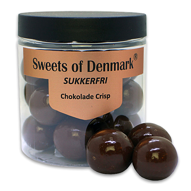 Sweets of Denmark<br />Chokolade Crisp<br />uden tilsat sukker