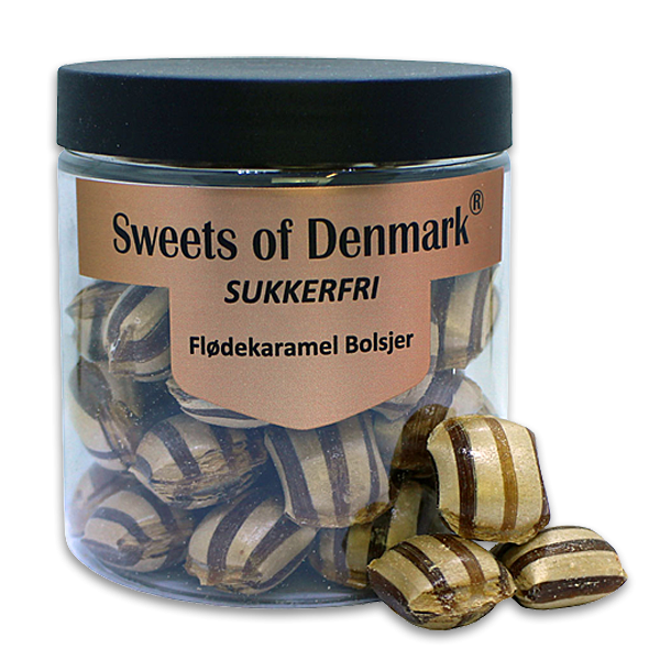 Sweets of Denmark<br />Sukkerfri Fldekaramel Bolsjer