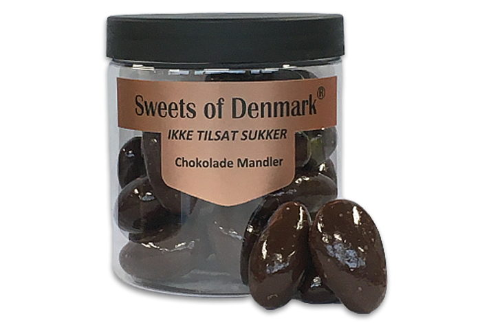 Chokolade Mandler<br />uden tilsat sukker