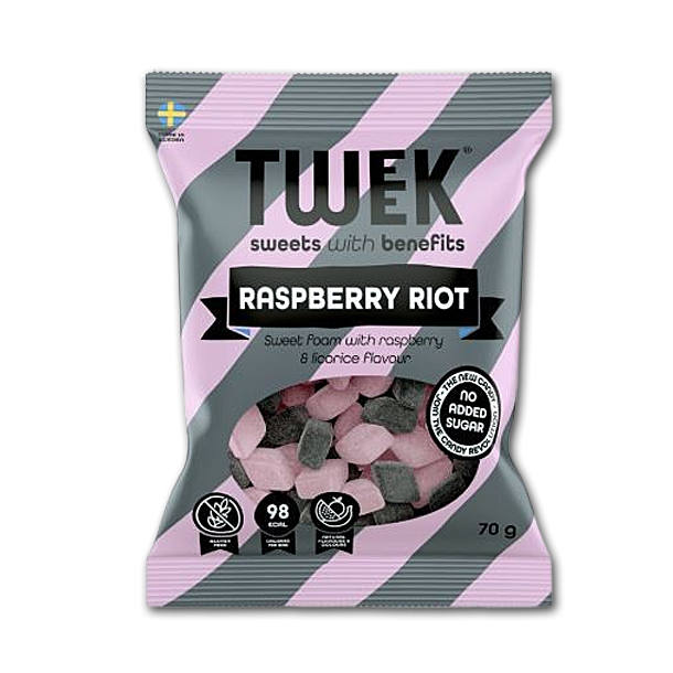Tweek Raspberry Riot uden tilsat sukker