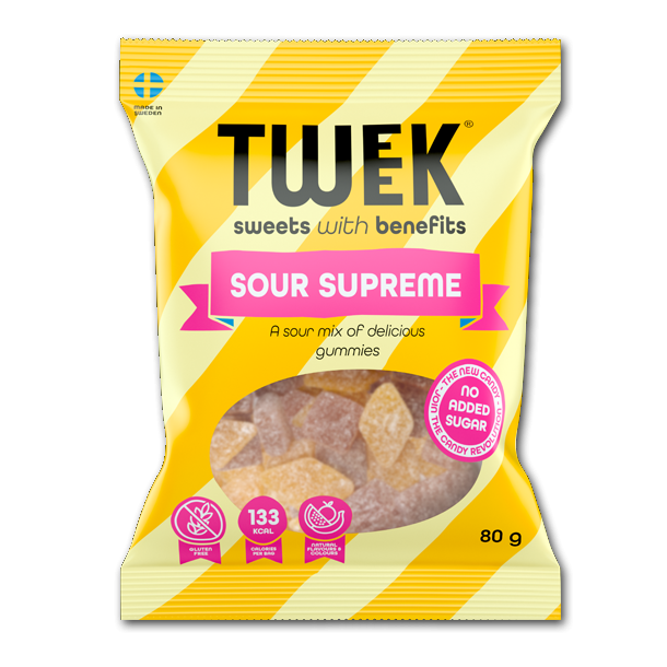 Tweek Sour Supreme uden tilsat sukker