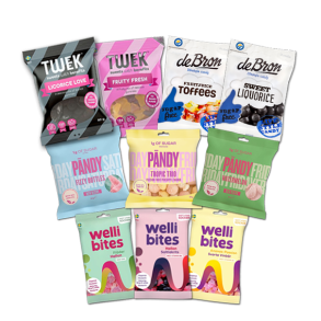 Slikposer uden tilsat sukker 10 stk