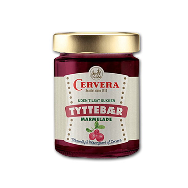 Tyttebr Marmelade uden tilsat sukker