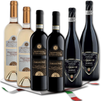 Vingave Italien 1250 kr ekskl. moms