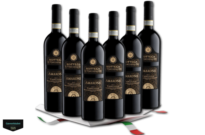 Vingave Italien 1500 kr ekskl. moms