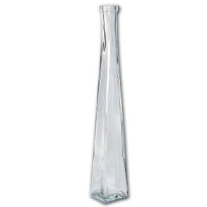 Vase i klart glas 32 cm
