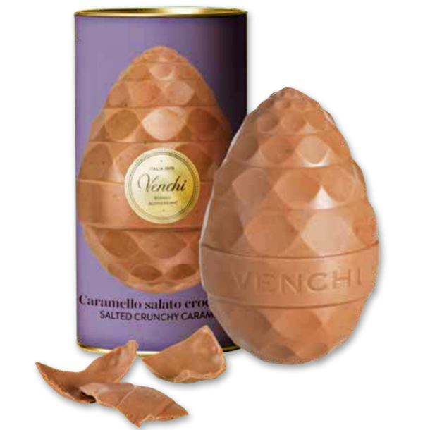 Venchi P�ske�g<br />Dulce chokolade med crunchy saltkaramel