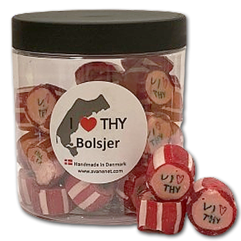 VI ❤️ THY bolsjer<br />Fersken