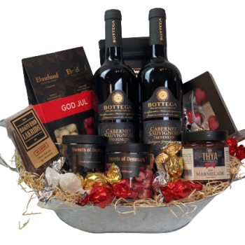 Vin Gavekurv 500 kr ekskl. moms