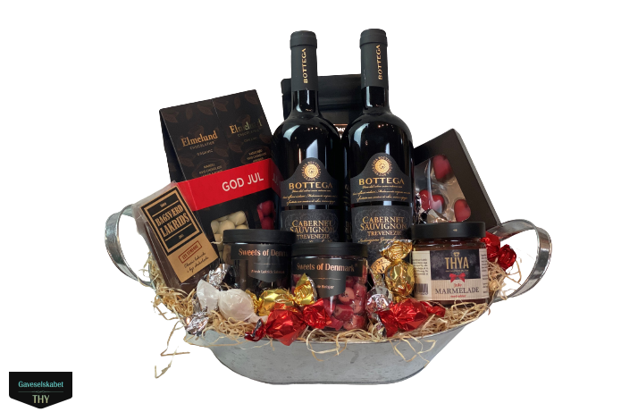 Vin Gavekurv 500 kr ekskl. moms