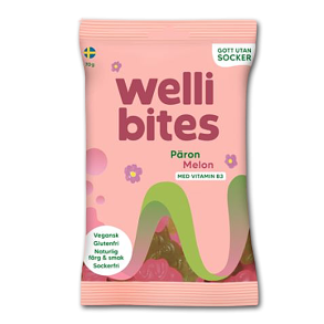 Welli Bites Pre/Melon uden tilsat sukker