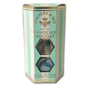 Walters Fransk nougat med Mandler, Macadamiandder og Tranebr