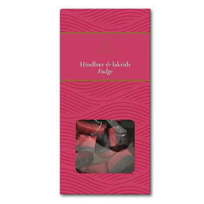 Weibel Fudge med Hindb�r og Lakrids