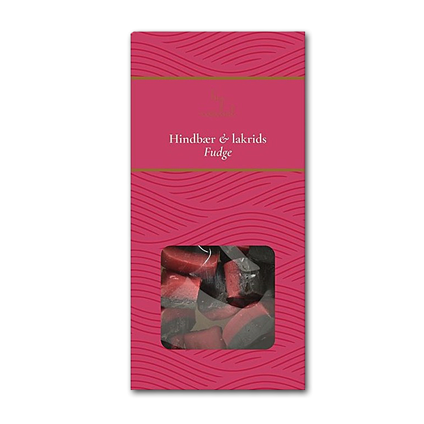 Weibel Fudge med Hindb�r og Lakrids