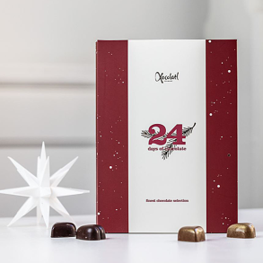 Xocolatl Chokolade Julekalender 125 g