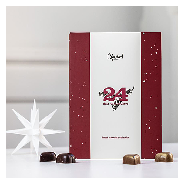 Xocolatl Chokolade Julekalender 125 g