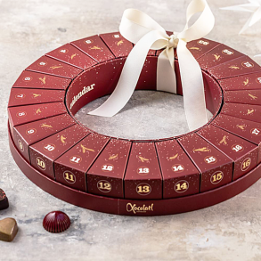 Xocolatl Rund Chokolade Julekalender til 2 pers.