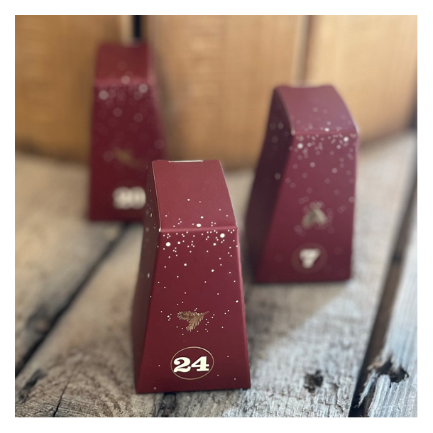 Xocolatl Rund Chokolade Julekalender til 2 pers.