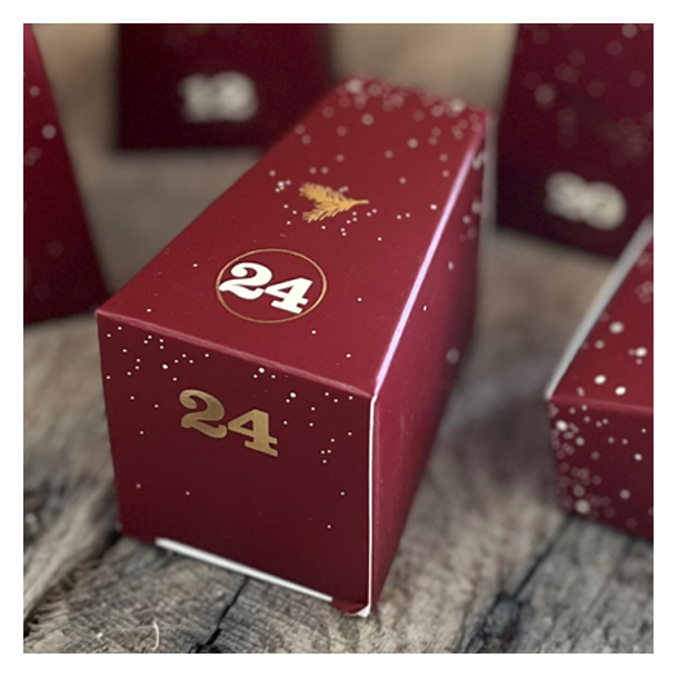 Xocolatl Rund Chokolade Julekalender til 2 pers.