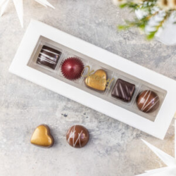 Xocolatl ske med 5 fyldte chokolader<br />Limited Edition