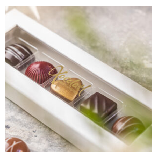 Xocolatl ske med 5 fyldte chokolader<br />Limited Edition