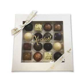 Xocolatl ske med 16 fyldte chokolader