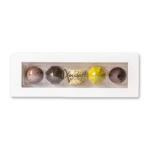 Xocolatl ske med 5 fyldte chokolader