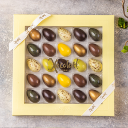 Xocolatl P�ske�ske med 25 fyldte chokolade�g