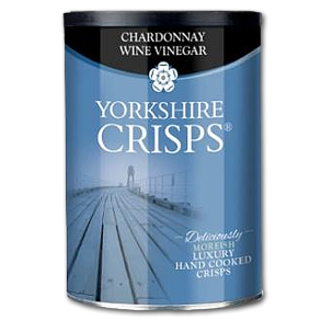 Yorkshire Kartoffelchips med Chardonnay vineddike