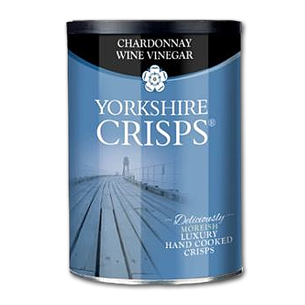 Yorkshire Kartoffelchips med Chardonnay vineddike