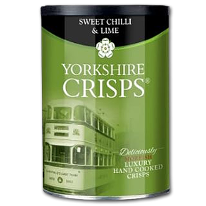 Yorkshire Kartoffelchips med Sd chili og Lime