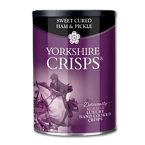 Yorkshire Kartoffelchips med Trret skinke og Pickles