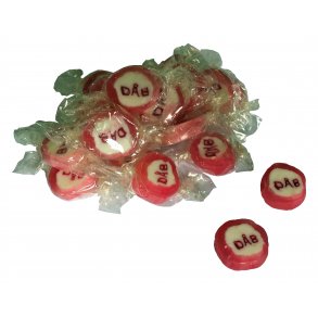 Dbsbolsjer Lyserd<br />Indpakkede 175 g