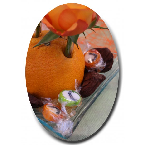 Konfirmand Bolsjer Orange