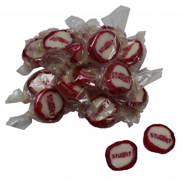 Studenterbolsjer Rd<br />Indpakkede 175 g
