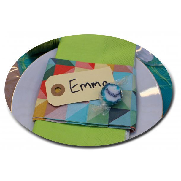 Konfirmand Bolsjer Turkis