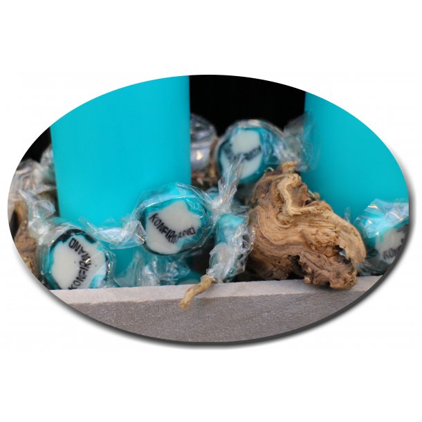 Konfirmand Bolsjer Turkis